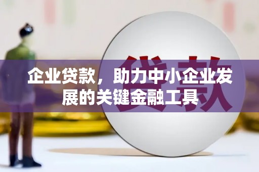 茂名企业贷款，助力中小企业发展的关键金融工具